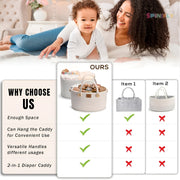 Hanging Diaper Caddy