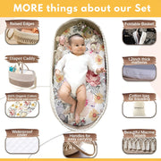 Baby Changing Basket (Diaper caddy set)